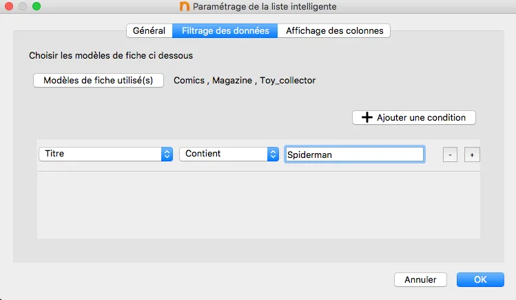 filtrowanie zakładek