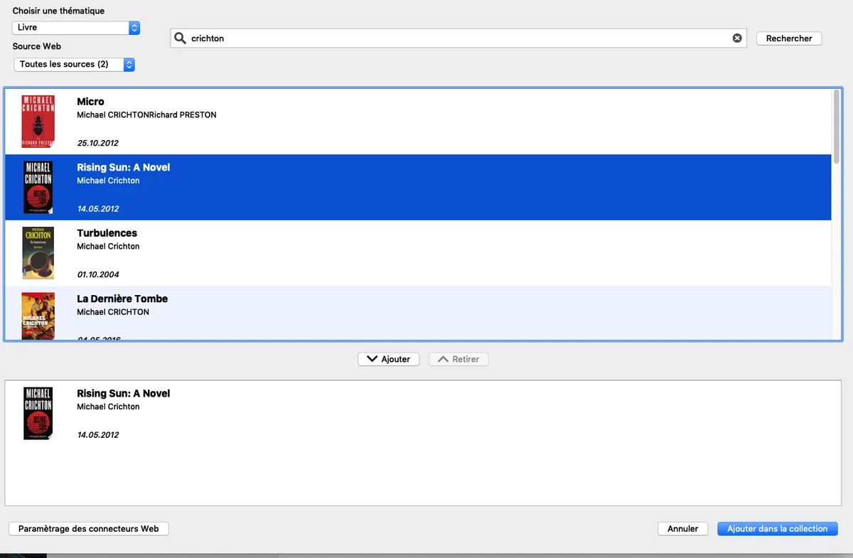 dialog import from web